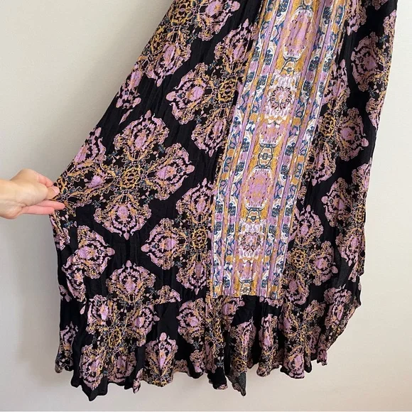 Free people That moment maxi slip dress lace festival boho fairy whimsigoth long - Picture 6 of 16